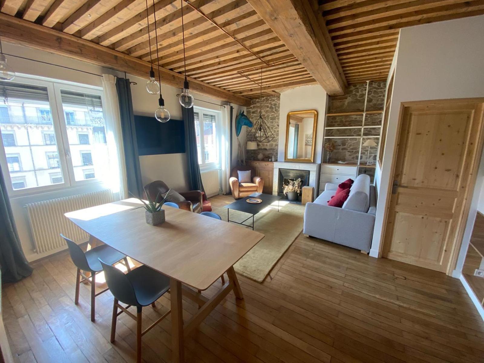 Appartement T3 Hyper Centre De Lyon, Super Vue Fourviere Lião Exterior foto