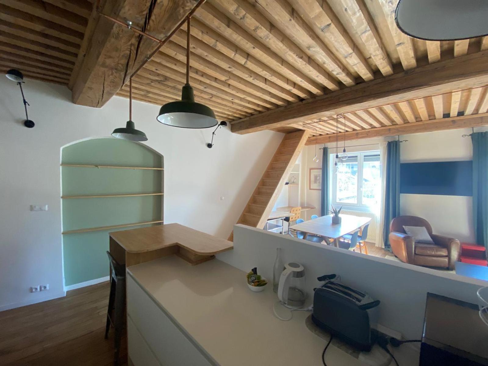 Appartement T3 Hyper Centre De Lyon, Super Vue Fourviere Lião Exterior foto