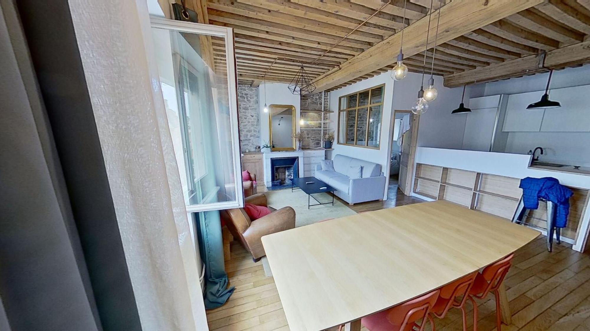 Appartement T3 Hyper Centre De Lyon, Super Vue Fourviere Lião Exterior foto
